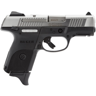 Ruger SR9C Compact Pistol 9mm 3.5" Barrel Stainless Steel 17rd Mag