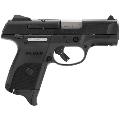 Ruger SR9C Compact Pistol 9mm Black Alloy Slide 3.5" 10 Rd Mags