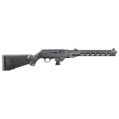 Ruger PC Carbine with Magpul M-Lok 9mm 16" Black Hardcoat Anodized 10rd SR Series Mag
