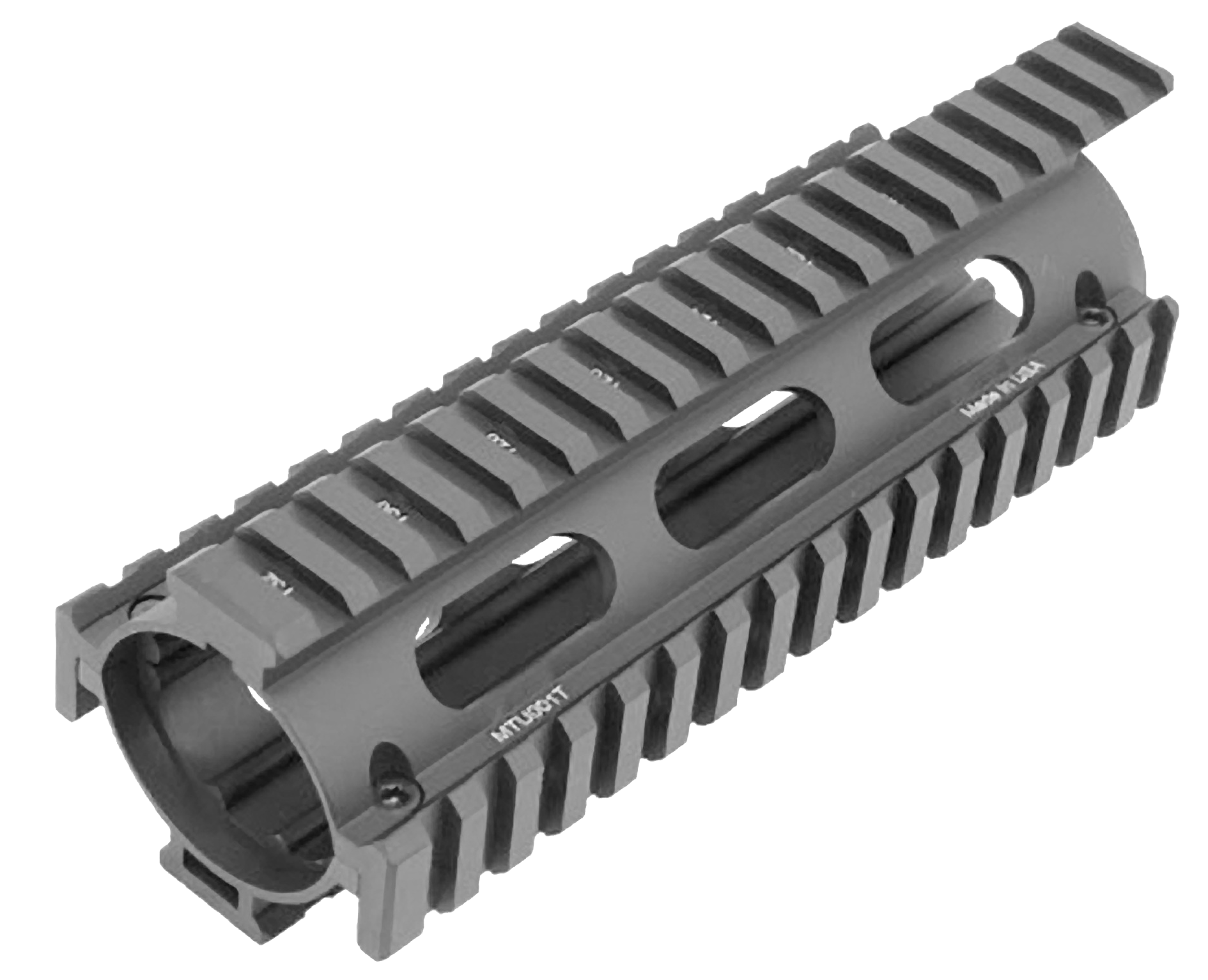 Utg Pro Pro Quad Rail, Utg Pro Mtu001t Dropin Quad Rl W/extn