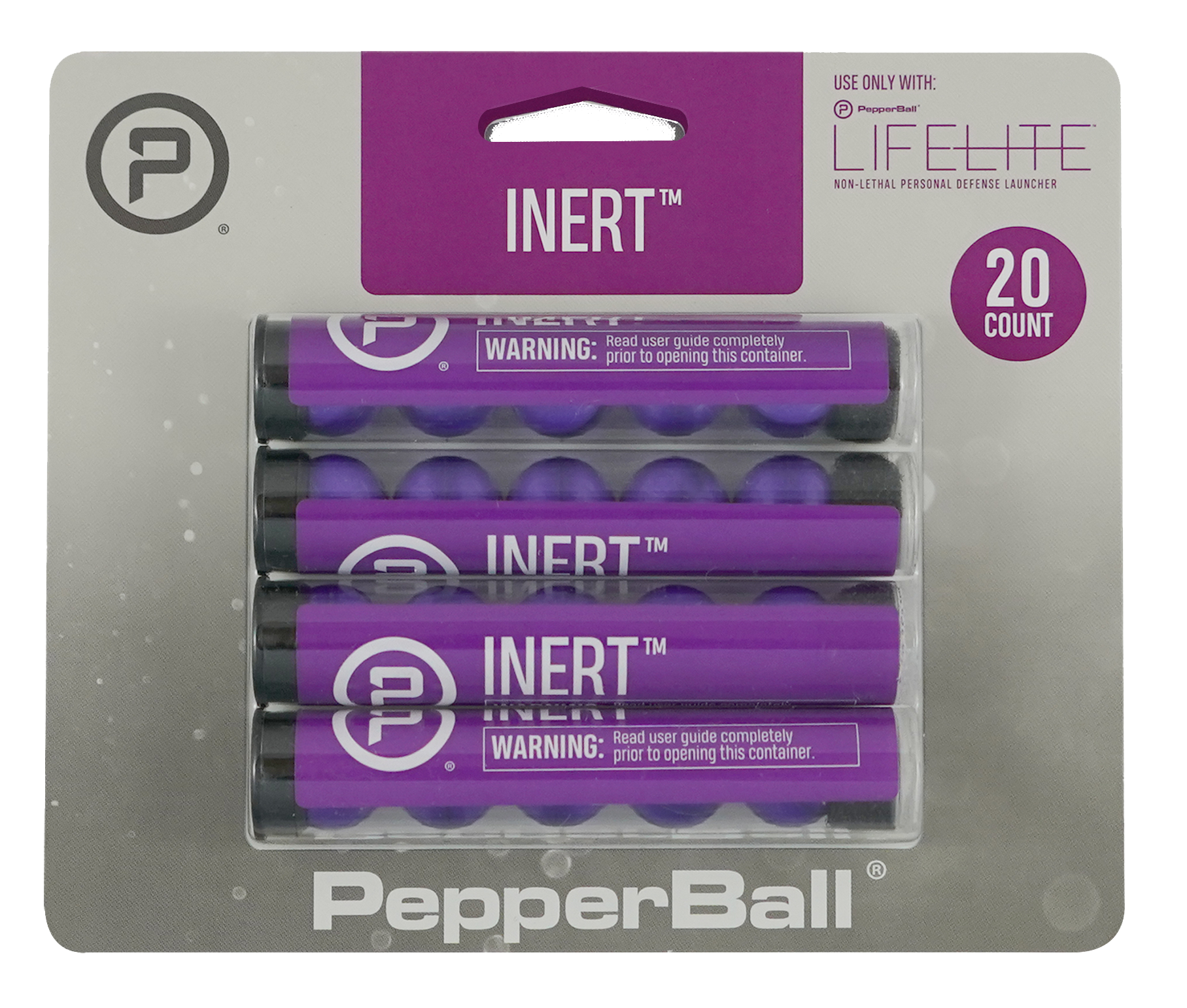 Pepperball Inert Powder .68cal - Projectile 20 Pack