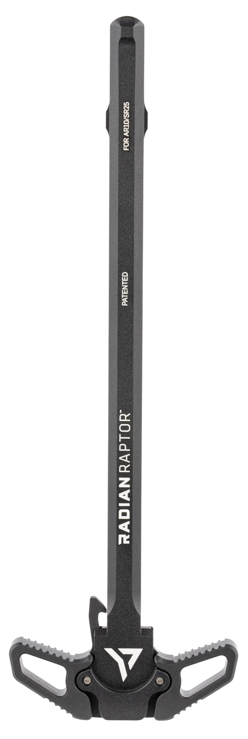 Radian Raptor Charging Handle - Black For Ar10/sr25