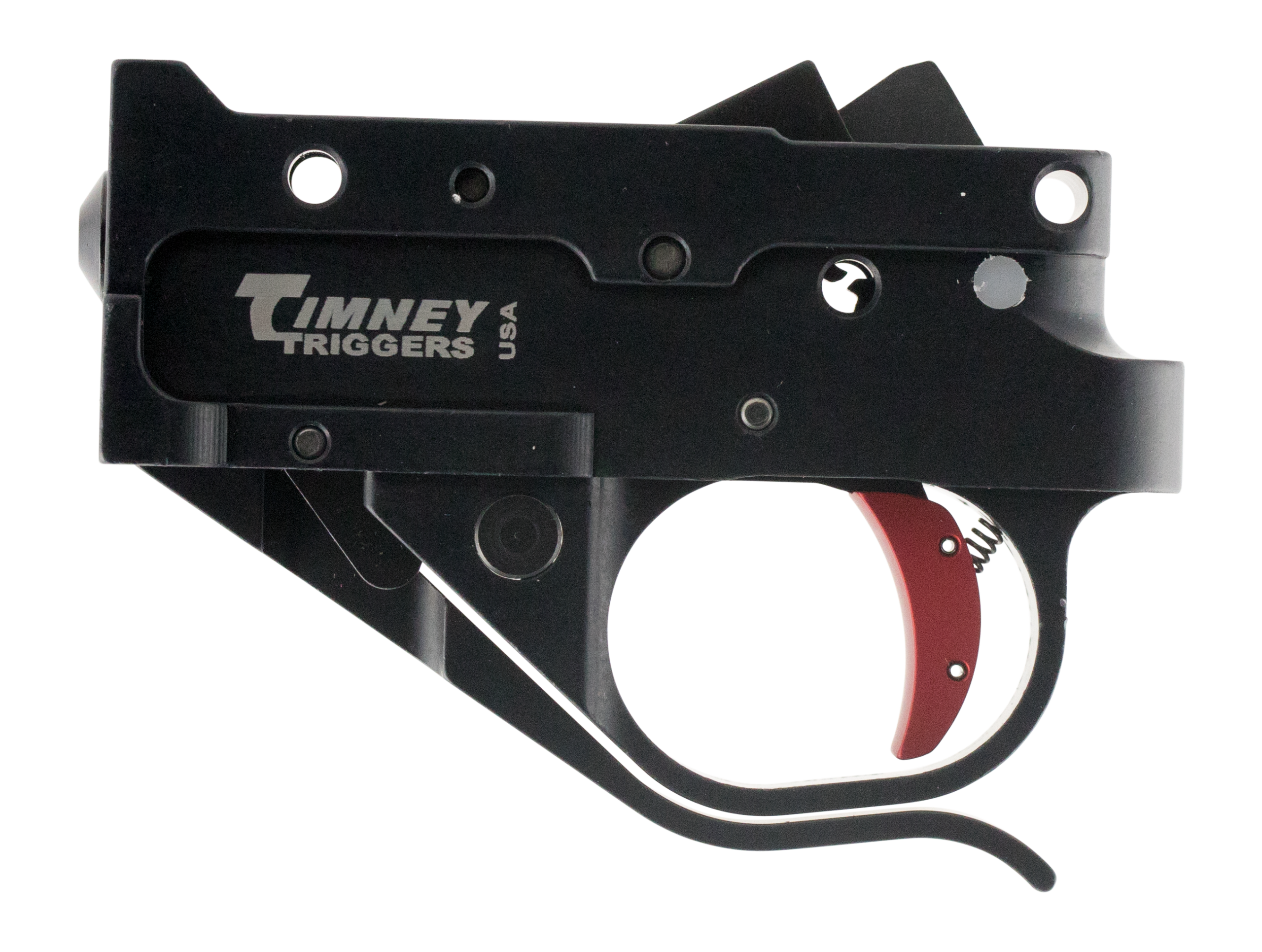 Timney Triggers Replacement Trigger, Timney 1022-2c Rug 1022 Blk Housing Red Shoe