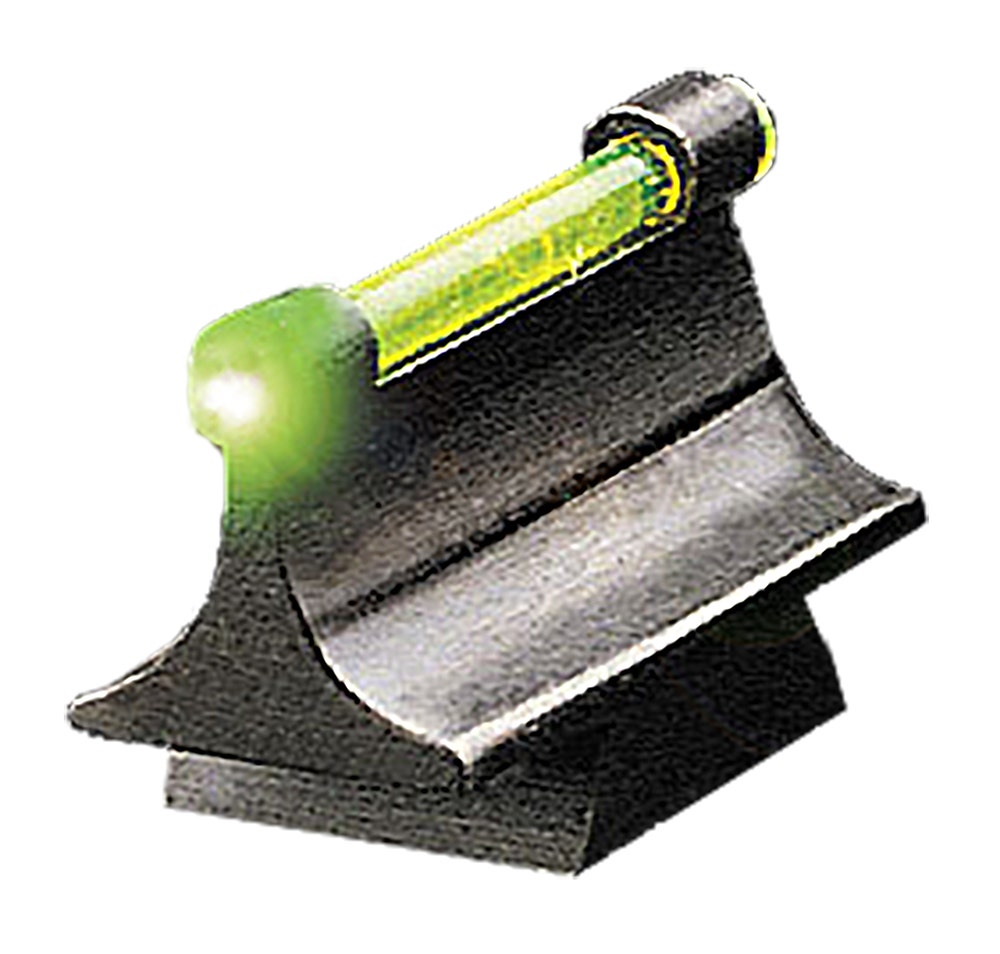 TruGlo 3/8" Dovetail Front Sight Black 0.450" Green Ramp for Rifles