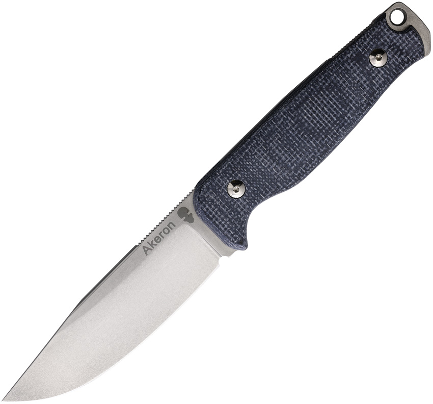 Akeron Ekinox V3 Fixed Blade Knife Micarta - AKN005MB