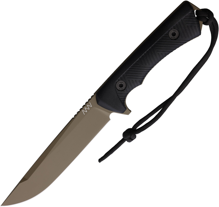 Acta Non Verba P300 Fixed Blade Knife Coyote Brown/Black - ANVP300060