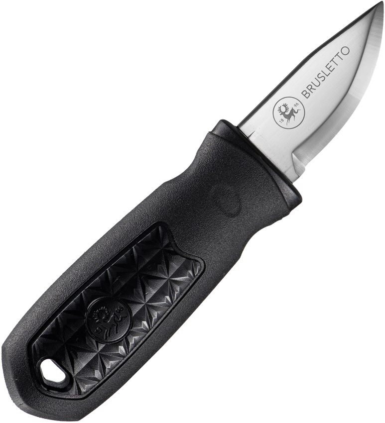 Brusletto Kongla Fixed Blade Knife Black - BRU10202