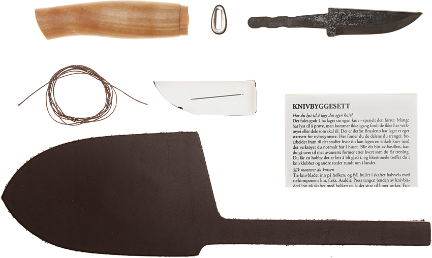Brusletto Spikkekniv DIY Knife Kit - BRU82003