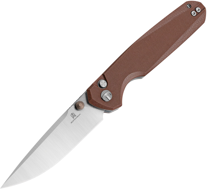 Bestech Bestechman Velix Button Lock Pocket Knife - BTKMK07B