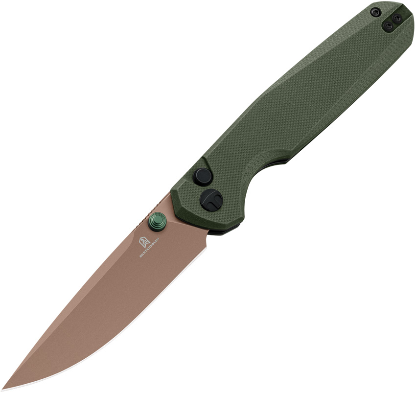 Bestech Bestechman Velix Button Lock Pocket Knife - BTKMK07G
