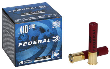 Federal Game-Shok High Brass Lead 410 Gauge 2.5" 1/2 oz 6 Shot