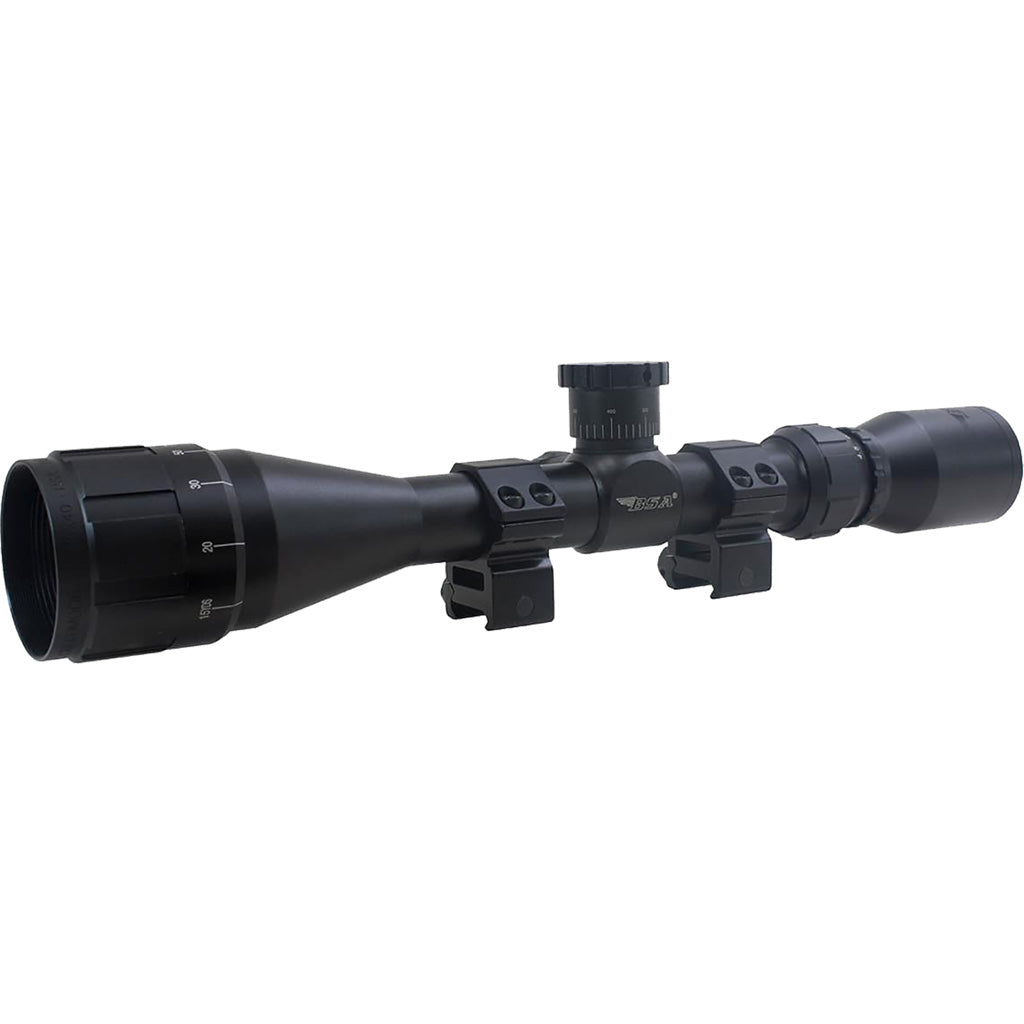Bsa Optics Sweet 270 Ao Rifle Scope 3-9x40mm .270 W- Weaver Rings