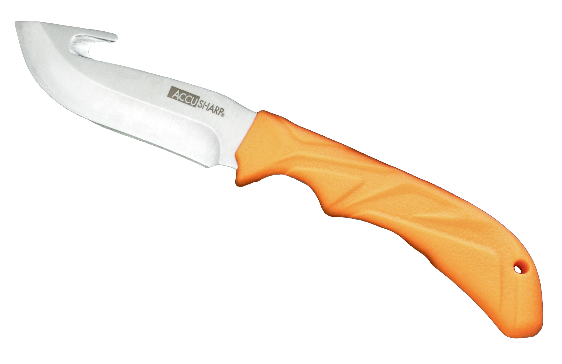 Accusharp Gut-hook Knife 3.5" - Blade Non Slip Grip