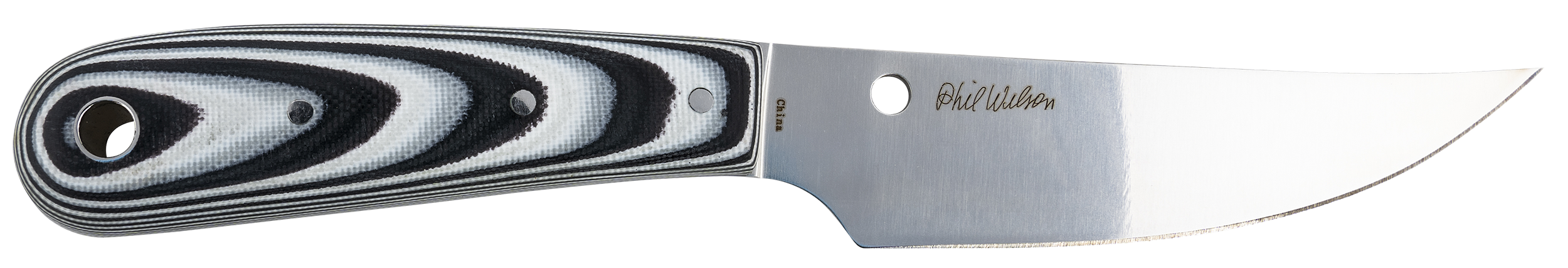 Spyderco Bow River G-10 Blk/white