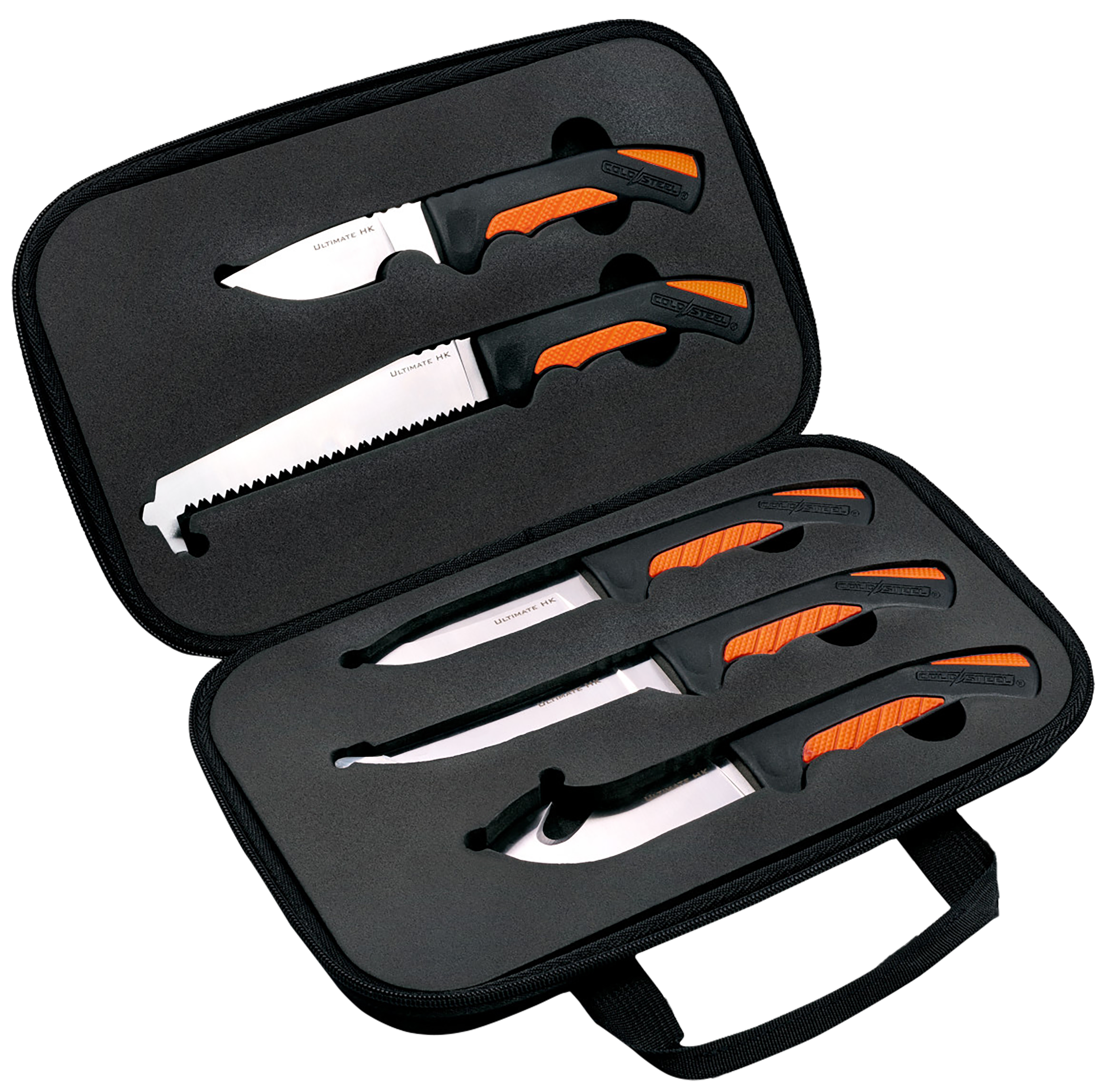 Cold Steel Hunting Kit, Cold Csfxfldkit Fixed Bld Hunting Kit W/case