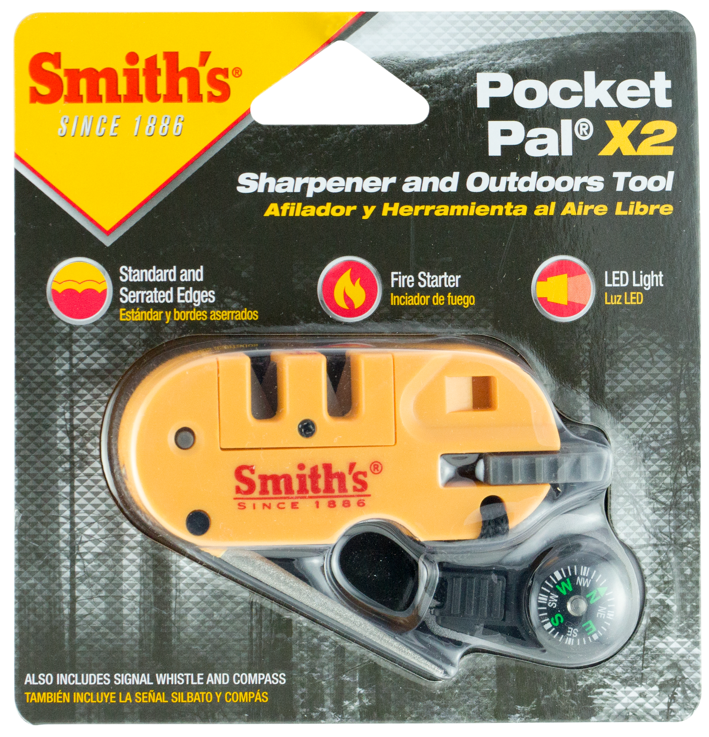 Smiths Products Pocket Pal X2, Smiths 50364  Pocket Pal 2 Sharpener/tool