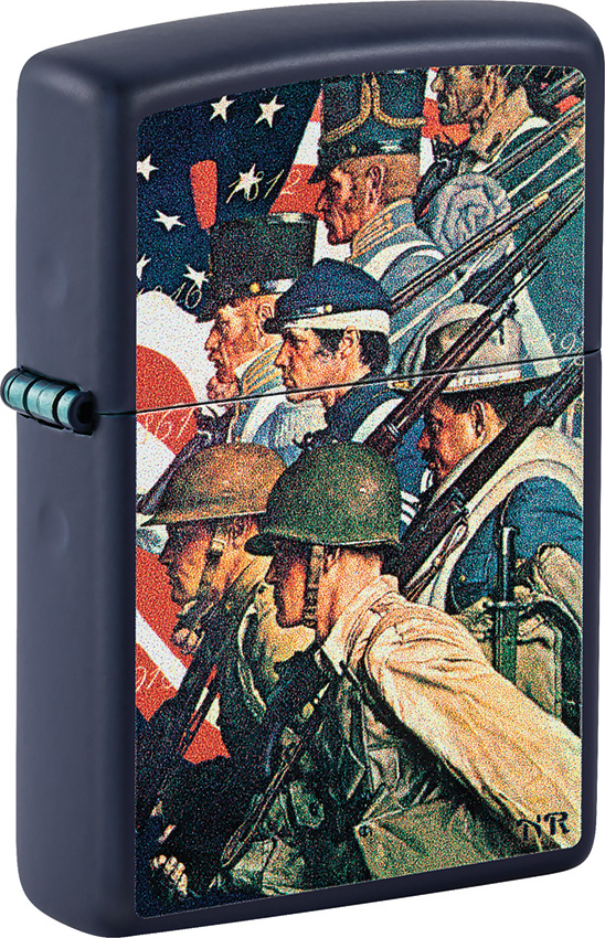 Zippo Norman Rockwell Lighter - ZO24532