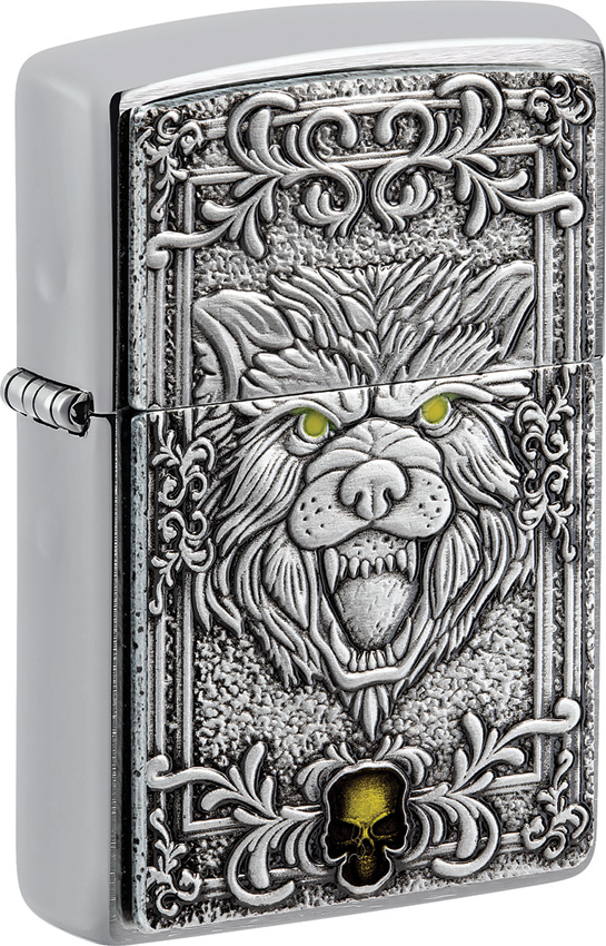 Zippo Fierce Wolf Lighter - ZO53775