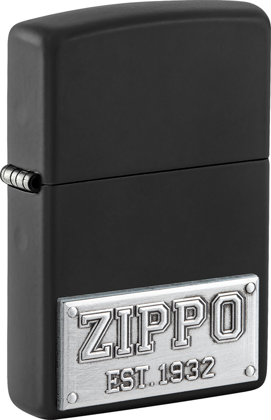 Zippo Plate Emblem Lighter - ZO74584