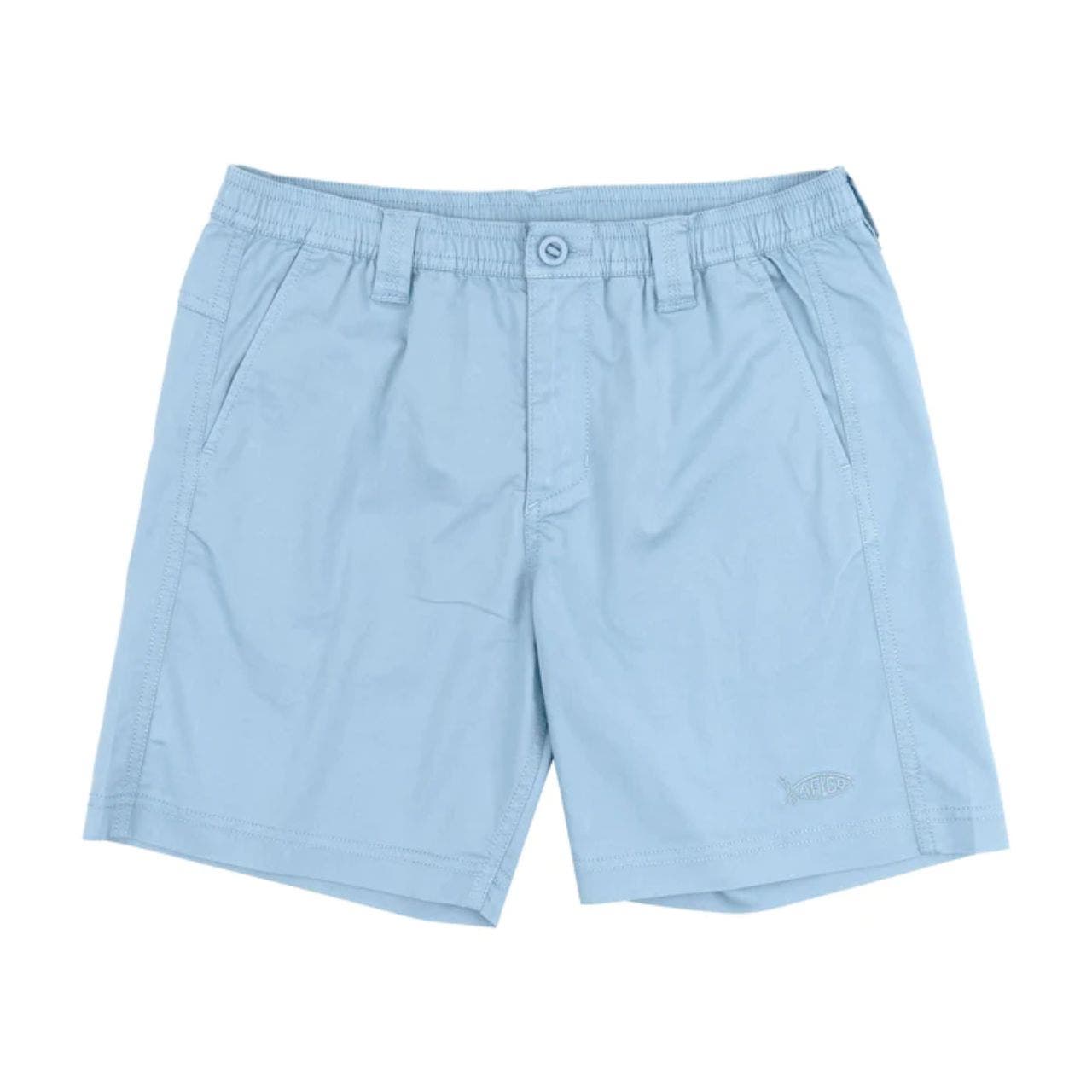 Aftco Boy's Landlocked 5.5" Shorts-Rain Washed