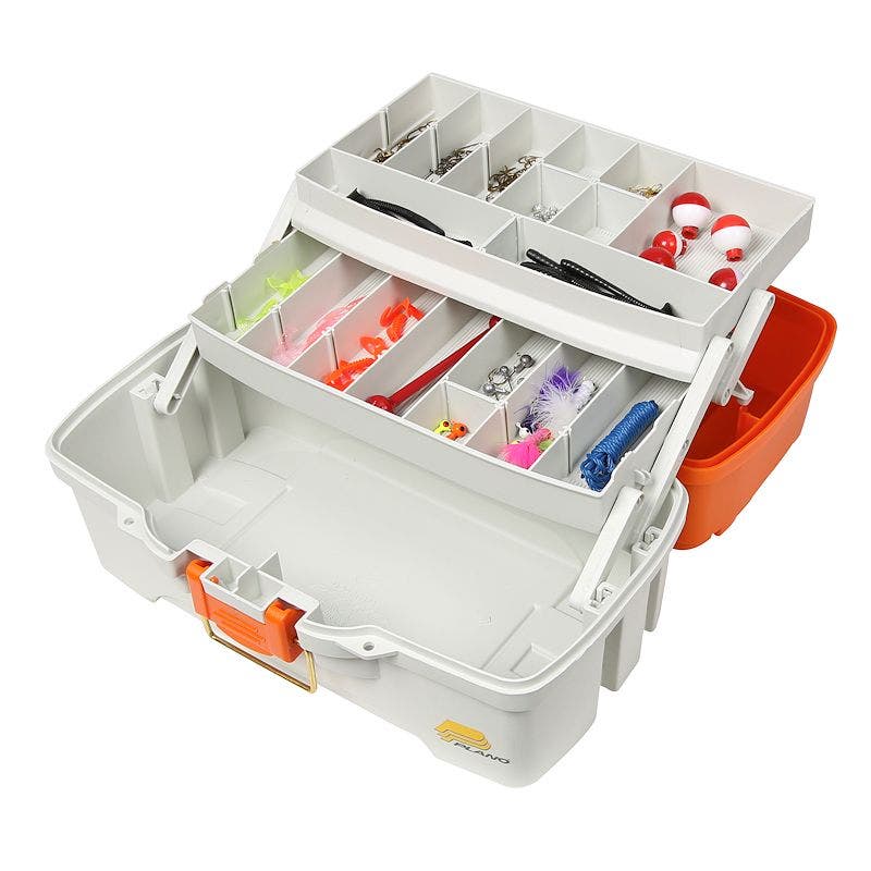 Plano Ready Set Fish Two-Tray Tackle Box