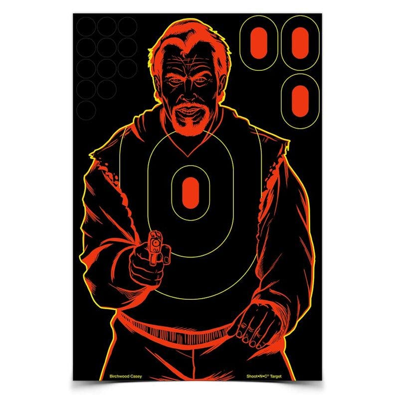 Birchwood Casey Shoot-N-C Bad Guy Targets 12" x  18"