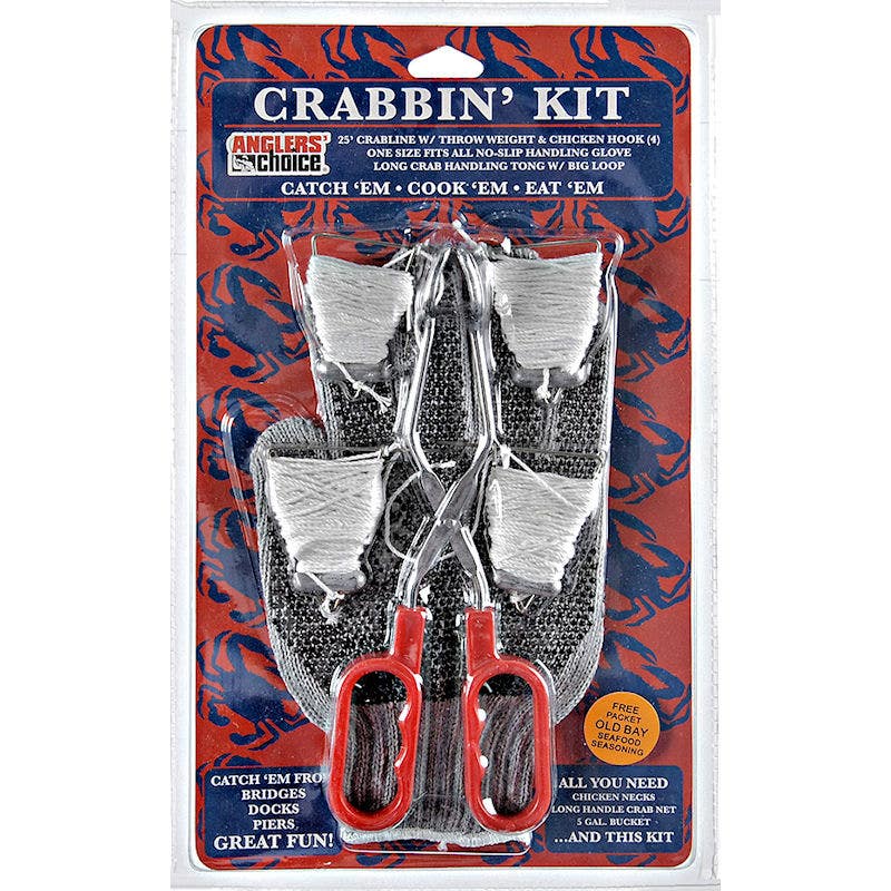 Anglers' Choice Crabbin' Kit 6pc Catching
