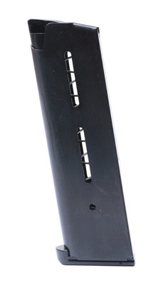 Wilson's Mag For Full Size 1911 .45 ACP 8 Rd Steel Base Pad Black Finish