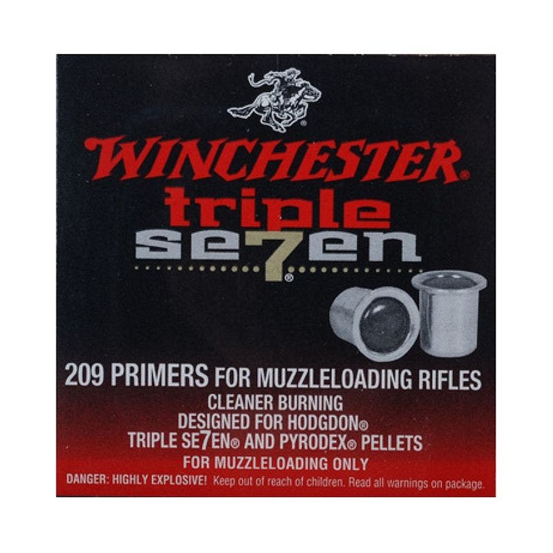 Winchester 209 Triple Seven Primer Muzzleloader 100 Per Box