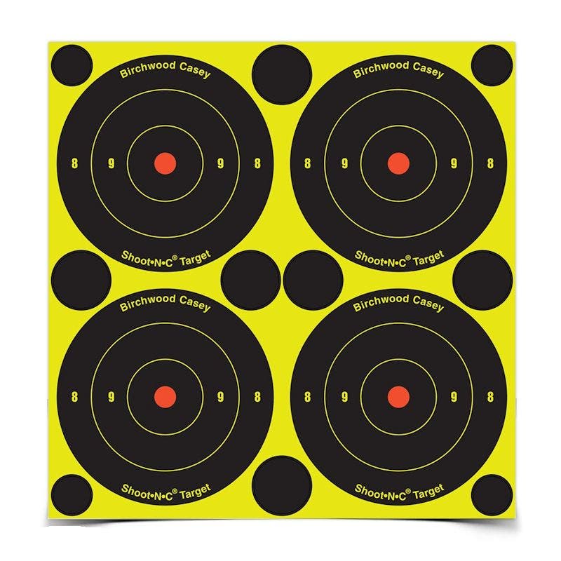 Birchwood Casey Shoot-N-C Round Bull's-eyes Targets 3"