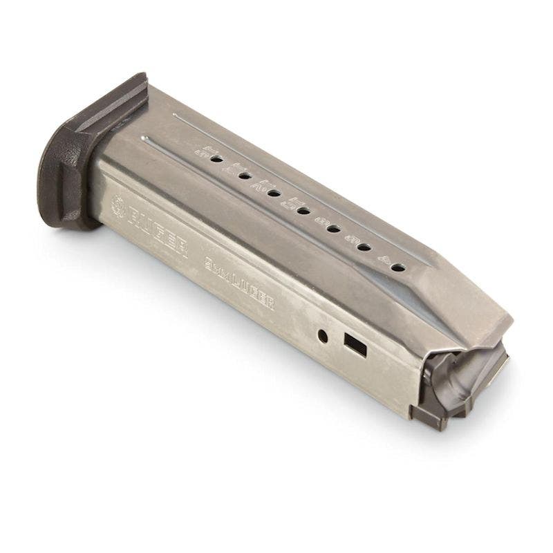 Ruger American 17 Round Mag 9mm Nickle