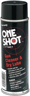 Hornady One Shot Cleaner & Dry Lube 5.5 Ounce Aerosol