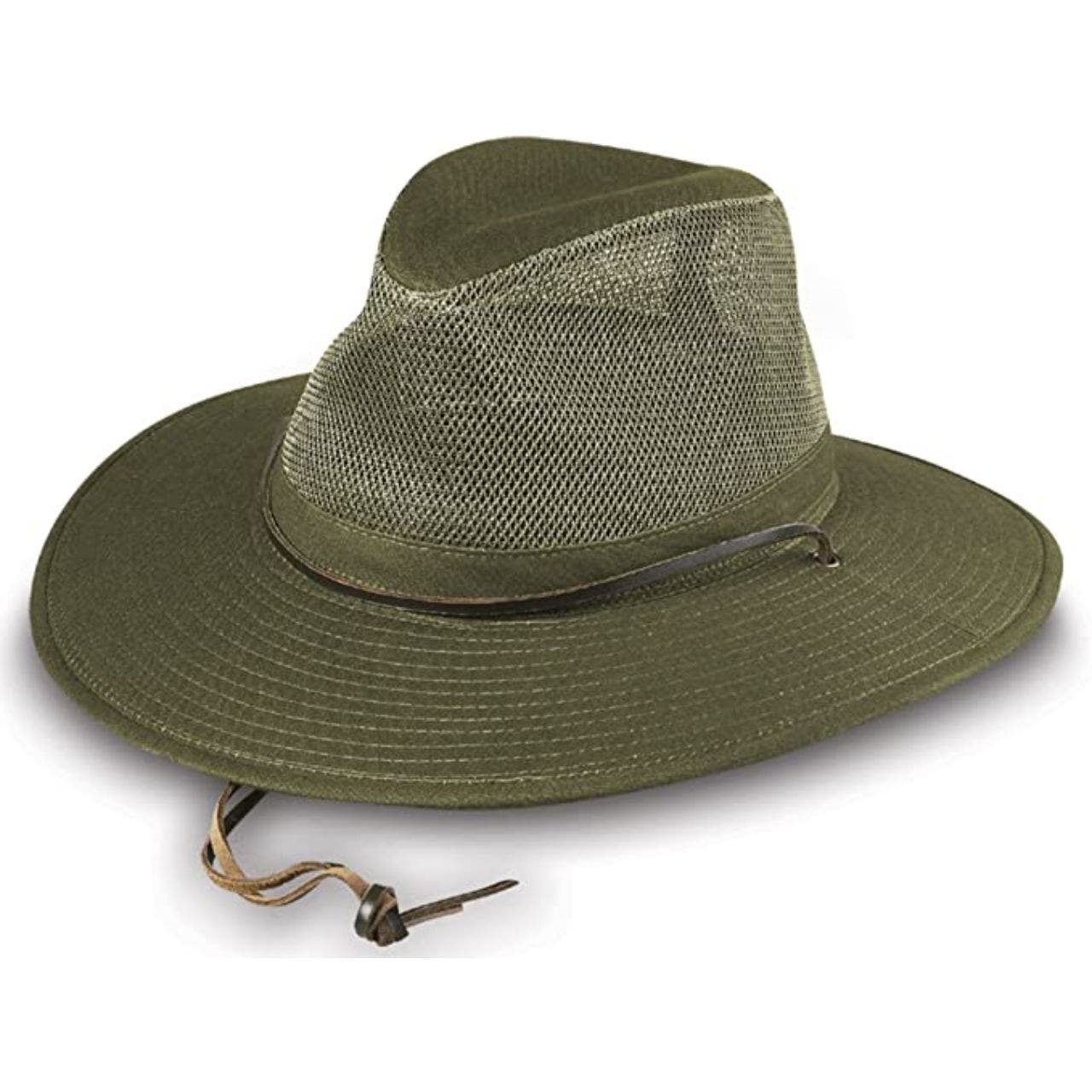 Broner Men's Solarweave Breezer Hat-Olive-M