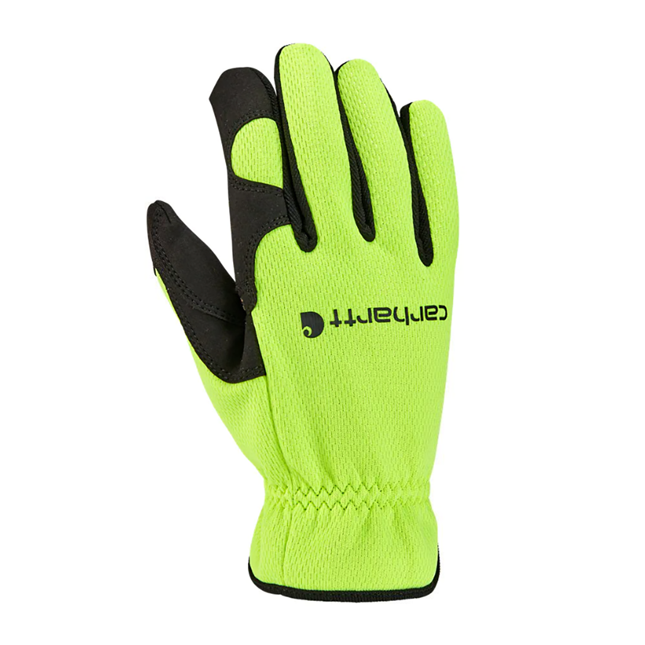 Carhartt Men's High Dexterity Open Cuff Gloves-High Vis Lime-2XL