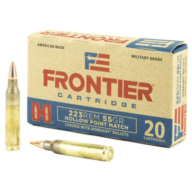 Frontier Cartridge  .223 Remington 55gr Hollow Point Match 20Rnd Rifle Ammunition