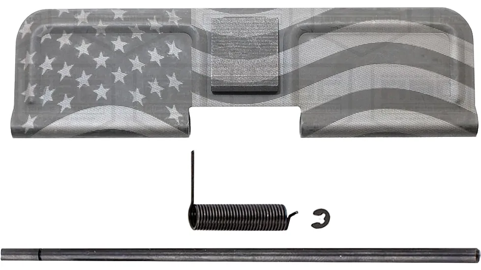 ABC RIFLE COMPANY AR-15 USA Flag Engraved Ejection Port Cover Assembly