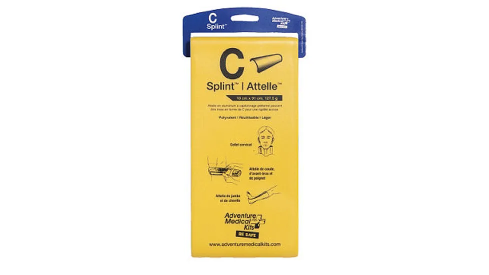 Adventure Medical Kits C-Splint Retail Packaging