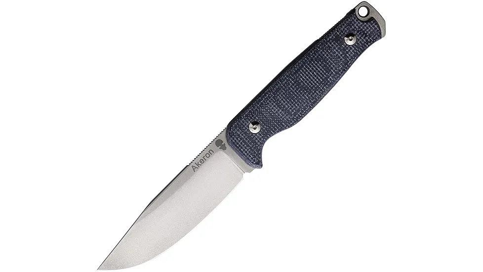 Akeron Ekinox V3 Micarta 4.5in Fixed Blade Knife