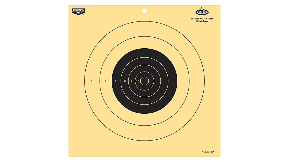 Birchwood Casey 35022 Dirty Bird Pistol 12" Target 25 Yard