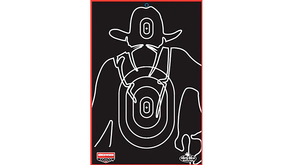 Birchwood Casey Gunslinger Silhouette Dirty Bird Target
