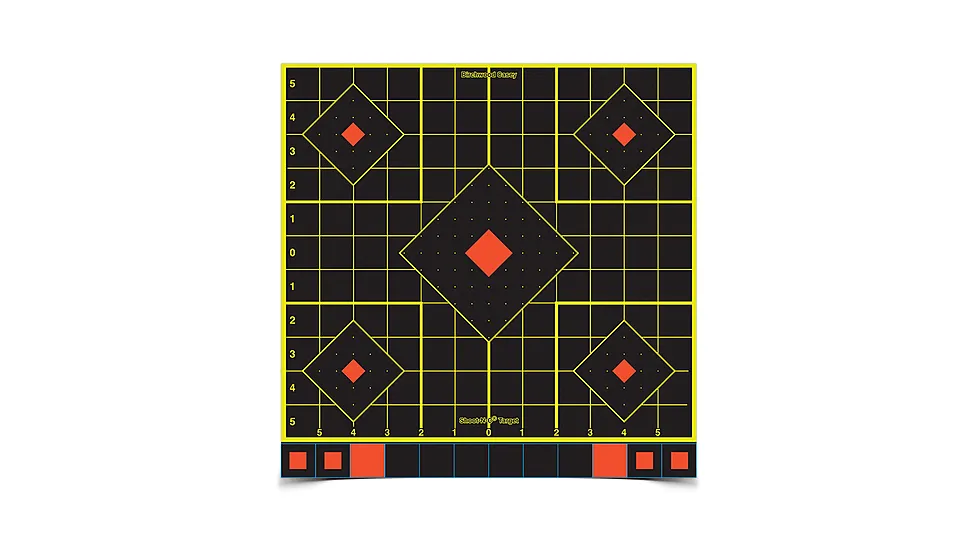 Birchwood Casey Shoot-N-C Sight-In Targets 12 Inch 100 Targets 1200 Pasters 34211