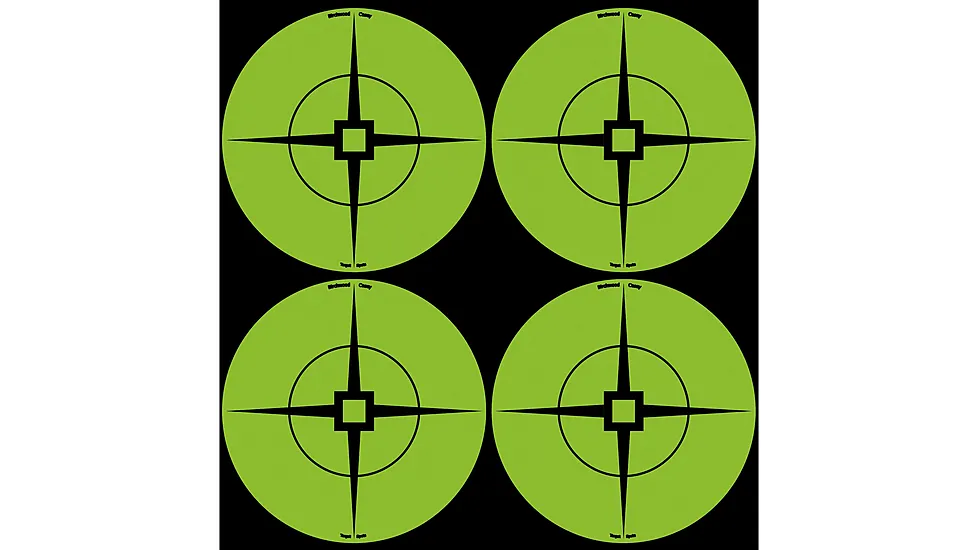 Birchwood Casey Self-Adhesive Target Spots, 3in. Green, 40-Pack 33933