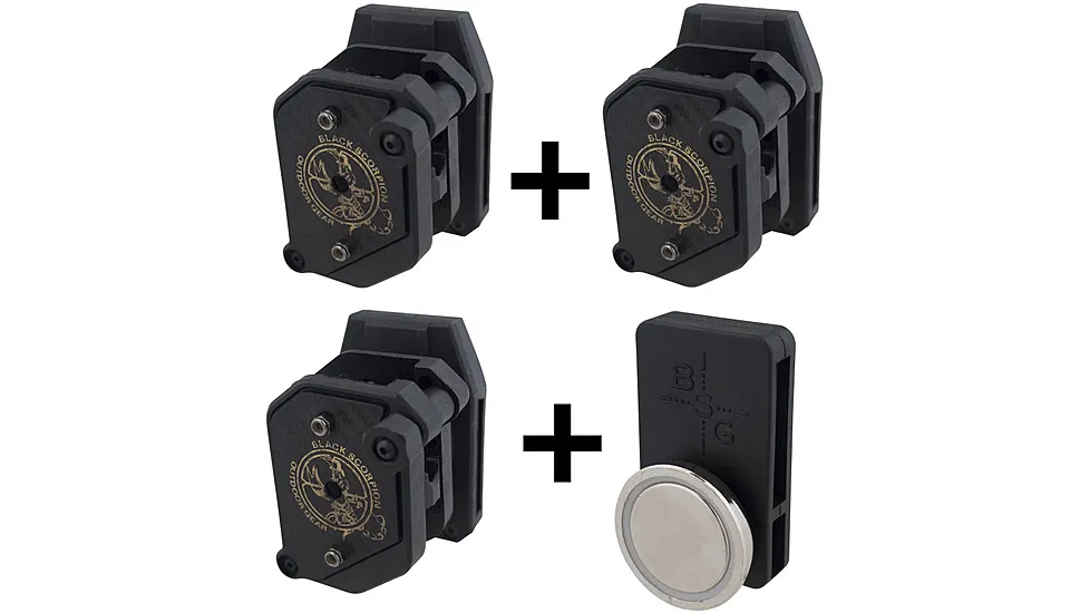 Black Scorpion Outdoor Gear IPSC / USPSA Black Scorpion 3 Storm I Pouches