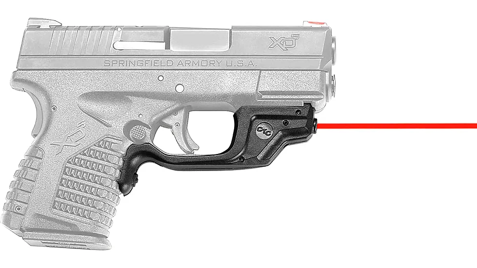 Crimson Trace LaserGuard Laser Sight for Springfield XD-S