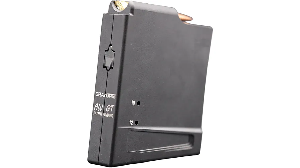 Gray Ops CNC GT/AW 6GT 12 Rounds Rifle Magazine