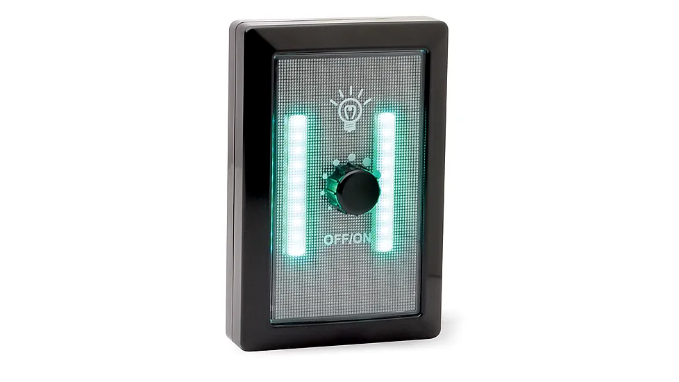 HME Products 150 Lumen COB Green LED Wall Switch Light w/Dimmer