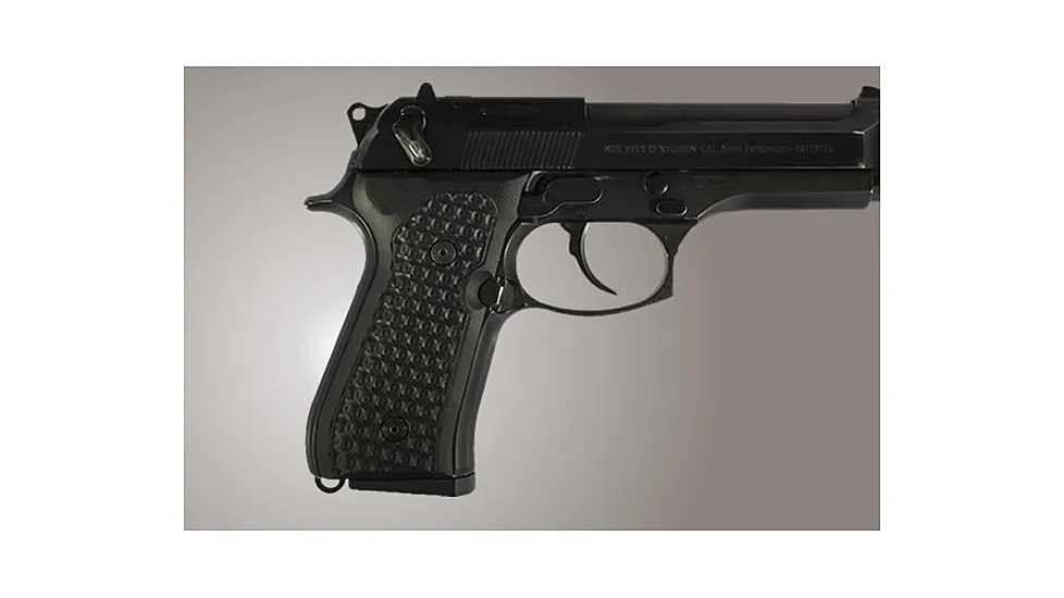 Hogue G-10 Grips for Beretta 92FS, Chain Link pattern