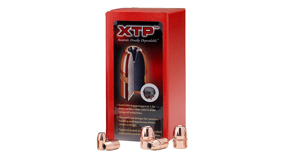 Hornady XTP Mag Pistol Bullets, 45 Caliber, .452, 300 Grain, Hollow Point