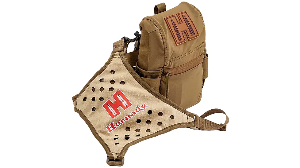 Hornady 99163 Bino Case Tan Harness Magnetic Closure