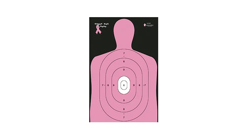 Action Target B-27E Shoot for the Cure - Breast Cancer Target